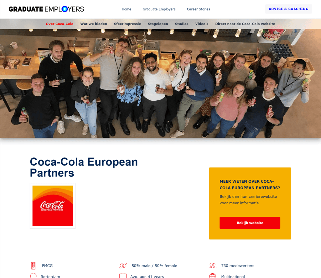 Coca-Cola European Partners company profile
